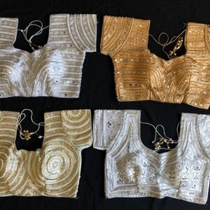 Brand New Readymade Saree Blouse Each